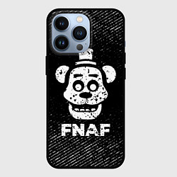 Чехол iPhone 13 Pro FNAF с потертостями на темном фоне