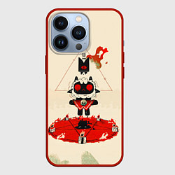 Чехол iPhone 13 Pro Cult of the lamb art