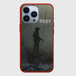 Чехол iPhone 13 Pro STALKER Одиночка На Болоте