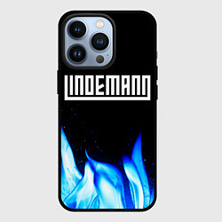 Чехол iPhone 13 Pro Lindemann blue fire