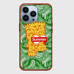 Чехол iPhone 13 Pro Барт Симпсон - Summer