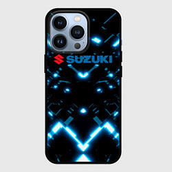 Чехол для iPhone 13 Pro Сузуки - абстракция, цвет: 3D-черный