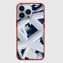 Чехол iPhone 13 Pro Абстрактное множество металлический пластин