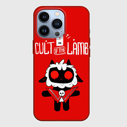 Чехол iPhone 13 Pro Cult of the Lamb ягненок