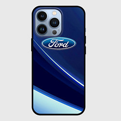 Чехол для iPhone 13 Pro Ford - абстракция, цвет: 3D-черный