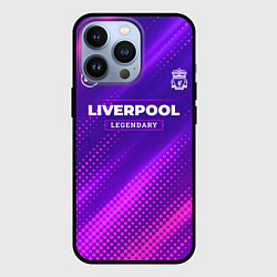 Чехол iPhone 13 Pro Liverpool legendary sport grunge