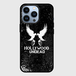 Чехол для iPhone 13 Pro Hollywood Undead - Hu, цвет: 3D-черный