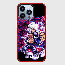 Чехол iPhone 13 Pro Луффи 5 гир - One Piece