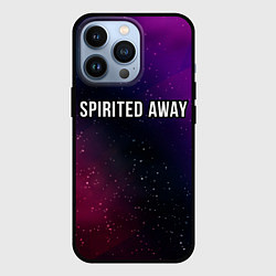 Чехол iPhone 13 Pro Spirited Away gradient space