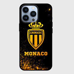 Чехол iPhone 13 Pro Monaco - gold gradient