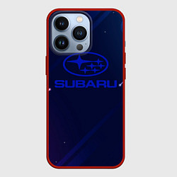 Чехол iPhone 13 Pro Subaru Абстракция неон
