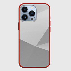 Чехол iPhone 13 Pro Геометрические серые фигуры