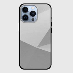 Чехол iPhone 13 Pro Геометрические серые фигуры