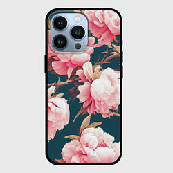 Чехол iPhone 13 Pro Элегантные бутоны пионов