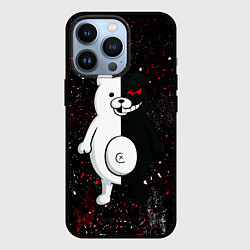 Чехол для iPhone 13 Pro Monokuma paint, цвет: 3D-черный