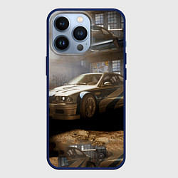 Чехол для iPhone 13 Pro Nfs most wanted bmw, цвет: 3D-тёмно-синий