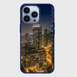 Чехол iPhone 13 Pro Ночной красочный город