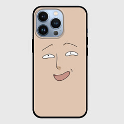 Чехол iPhone 13 Pro One Punch man Saitama face