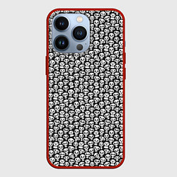 Чехол iPhone 13 Pro Череп со зрачками