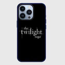 Чехол для iPhone 13 Pro The twilight saga, цвет: 3D-тёмно-синий