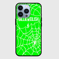 Чехол iPhone 13 Pro Billie Eilish - паутина