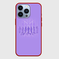 Чехол iPhone 13 Pro BTS live goes on purple