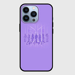 Чехол iPhone 13 Pro BTS live goes on purple