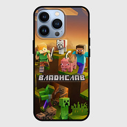 Чехол iPhone 13 Pro Владислав Minecraft