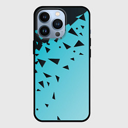 Чехол для iPhone 13 Pro Осколки Абстракции, цвет: 3D-черный
