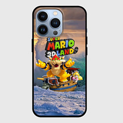 Чехол для iPhone 13 Pro Принцесса Персик на корабле Боузера - Super Mario, цвет: 3D-черный