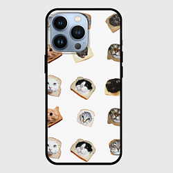 Чехол для iPhone 13 Pro Хлебокоты, цвет: 3D-черный
