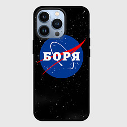 Чехол iPhone 13 Pro Боря Наса космос