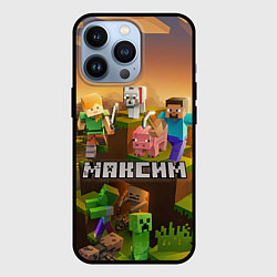 Чехол iPhone 13 Pro Максим Minecraft
