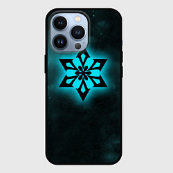 Чехол для iPhone 13 Pro КРИО элемент Genshin Impact, цвет: 3D-черный