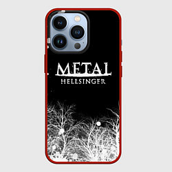 Чехол iPhone 13 Pro Метал хэллрайсингер арт