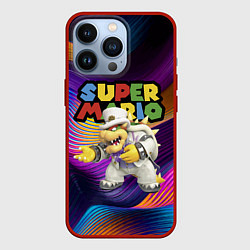 Чехол iPhone 13 Pro Super Mario - Bowser - Nintendo