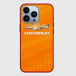 Чехол iPhone 13 Pro Chevrolet абстракция