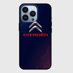 Чехол iPhone 13 Pro Citroёn абстракция неон