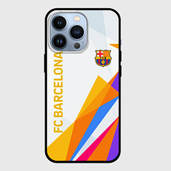 Чехол iPhone 13 Pro Barcelona абстракция цветные геометрии