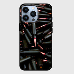 Чехол iPhone 13 Pro Черные патроны