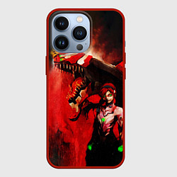 Чехол iPhone 13 Pro Neon Genesis Evangelion Unit-02