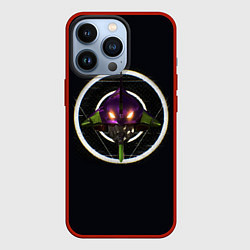 Чехол iPhone 13 Pro Evangelion grunge