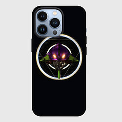 Чехол iPhone 13 Pro Evangelion grunge