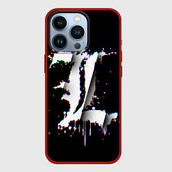 Чехол iPhone 13 Pro Death Note glitch