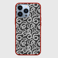 Чехол iPhone 13 Pro Змея с языком