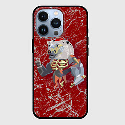 Чехол iPhone 13 Pro Bear-zombie - Halloween