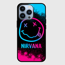 Чехол iPhone 13 Pro Nirvana - neon gradient