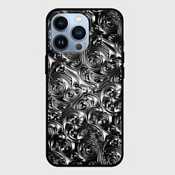 Чехол iPhone 13 Pro Стальные узоры