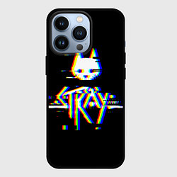 Чехол iPhone 13 Pro Stray glitch logo