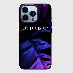 Чехол для iPhone 13 Pro Joy Division neon monstera, цвет: 3D-черный